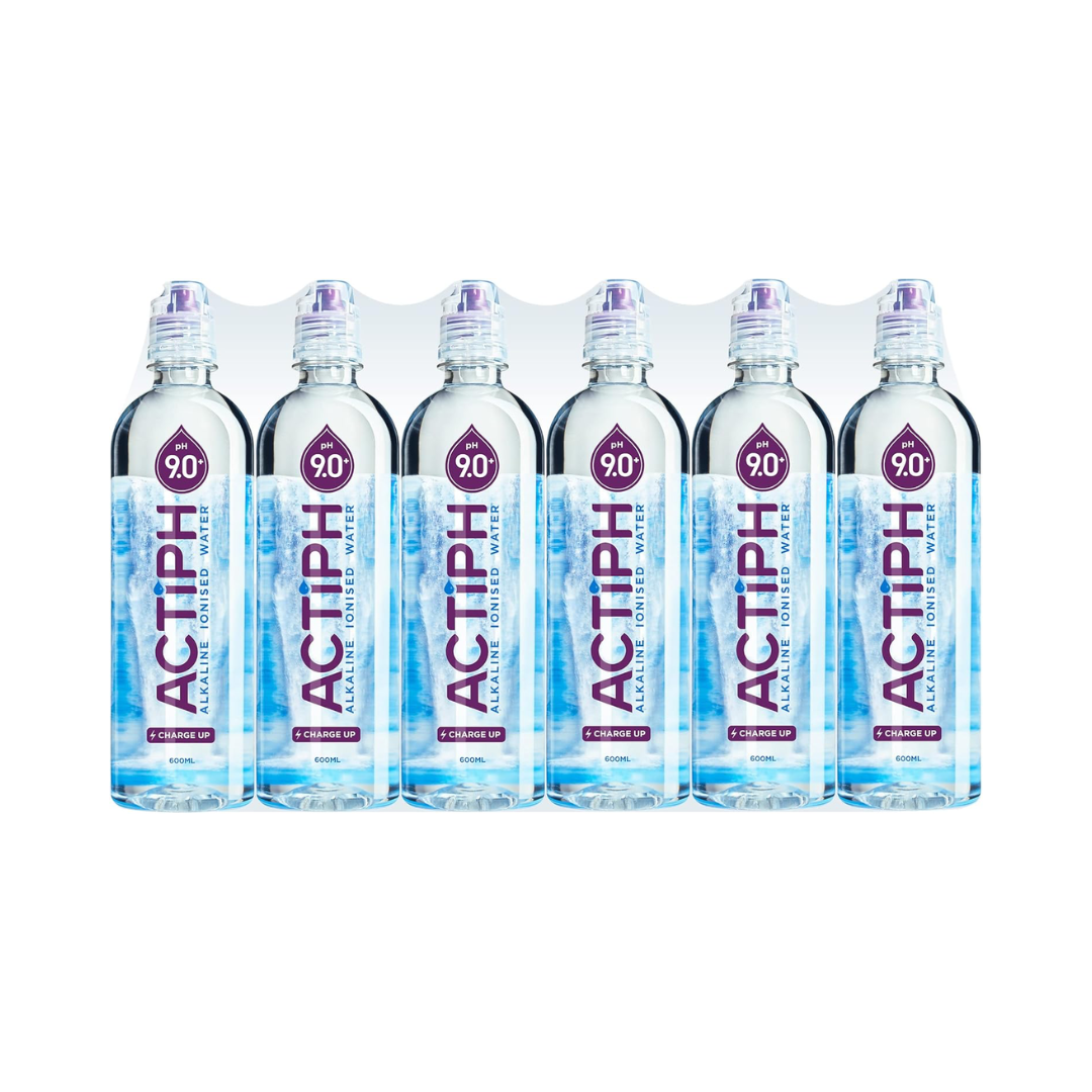 Actiph Alkaline Ionised Water 24x600ml