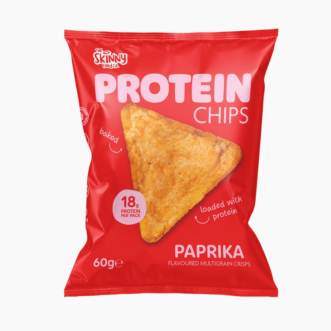The Skinny Food Co High Protein Chips 6x60g Paprika