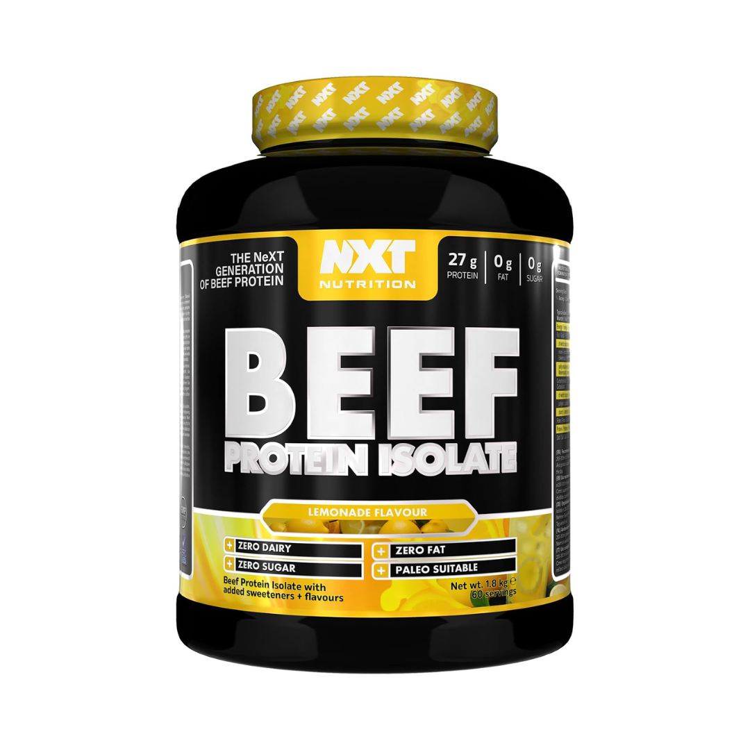 NXT Nutrition Beef Protein Isolate 1.8kg Lemonade