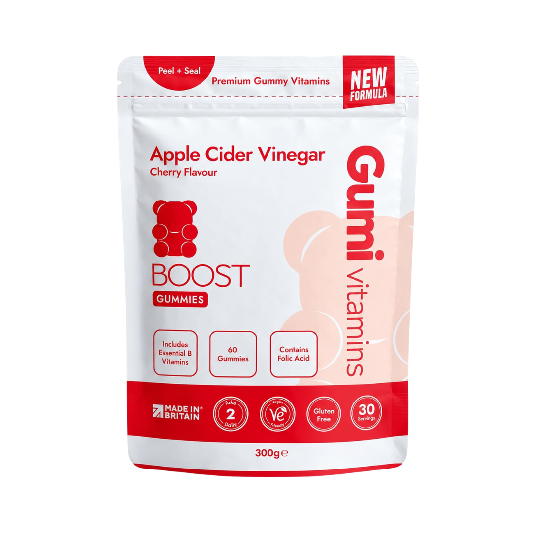 Gumi Vitamins BOOST - Apple Cider Vinegar Gummies 300g Cherry