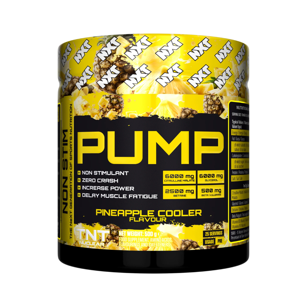 NXT Nutrition TNT Nuclear PUMP (Stim-Free) 500g Pineapple