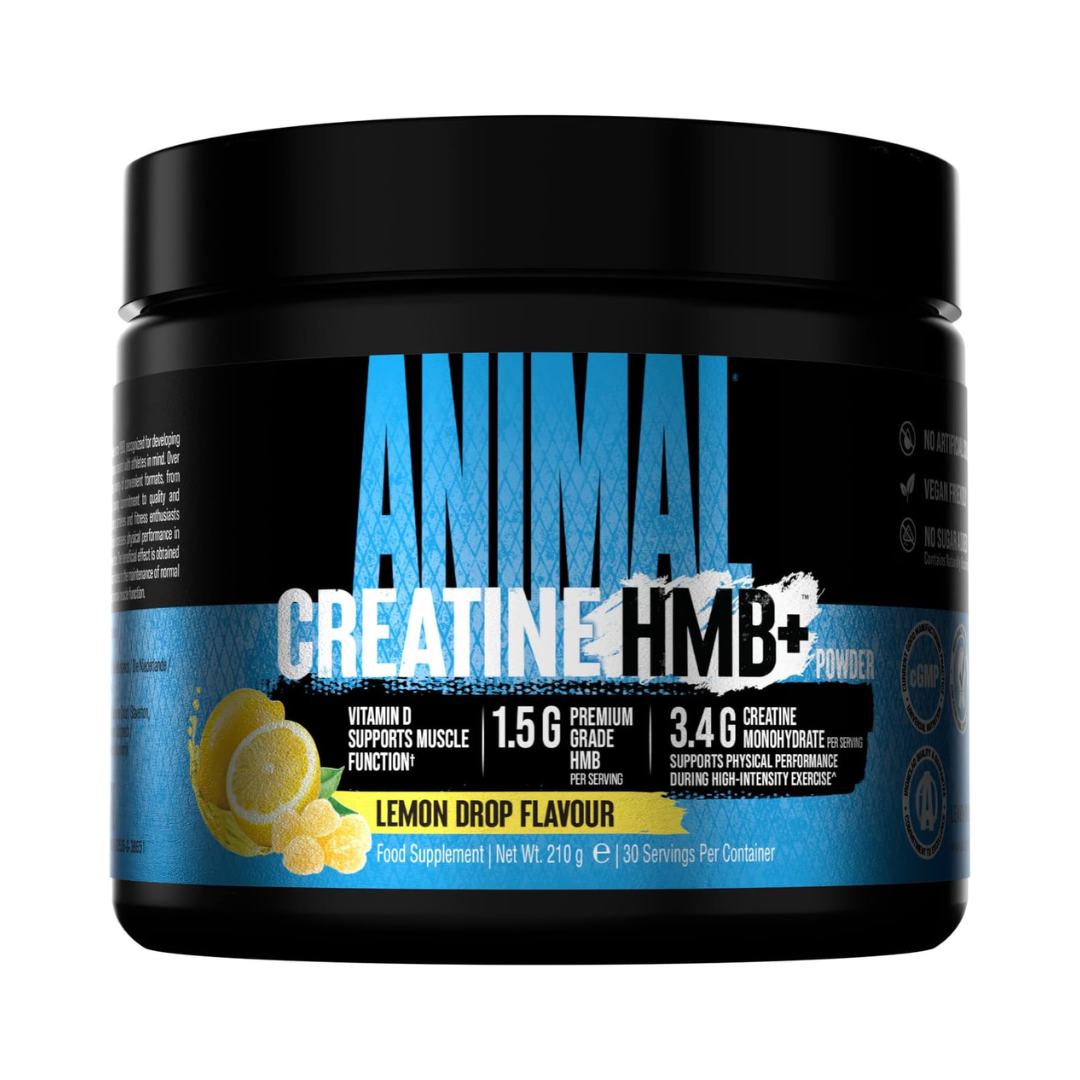 Animal Creatine HMB+ 210g Lemon Drop