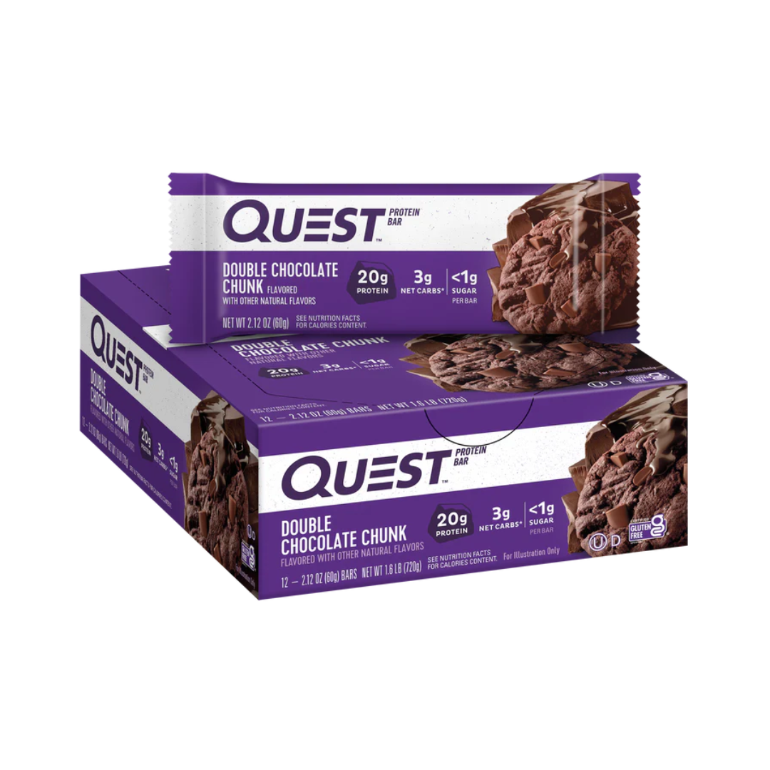 Quest Nutrition Bar 12x60g Double Chocolate Chunk
