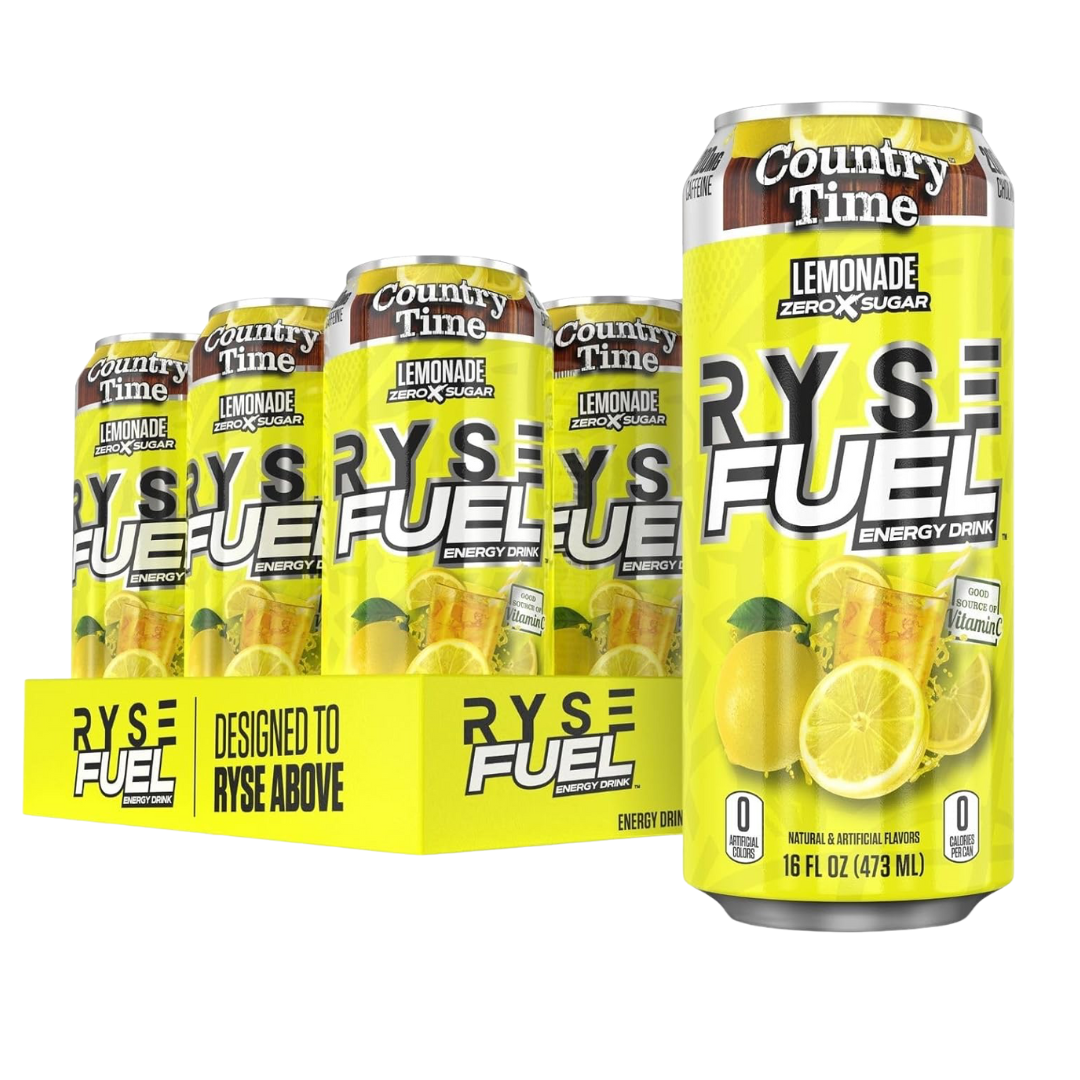 RYSE Fuel Energy 12x473ml Country Time Lemonade