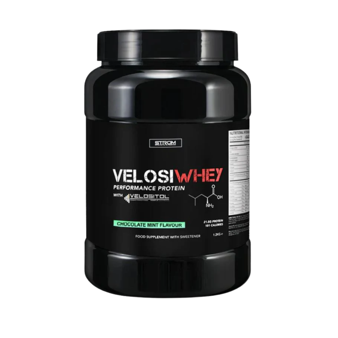 Strom Sports VelosiWhey 1.2kg Chocolate Mint