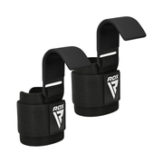RDX Gym Hook Strap Plus Black