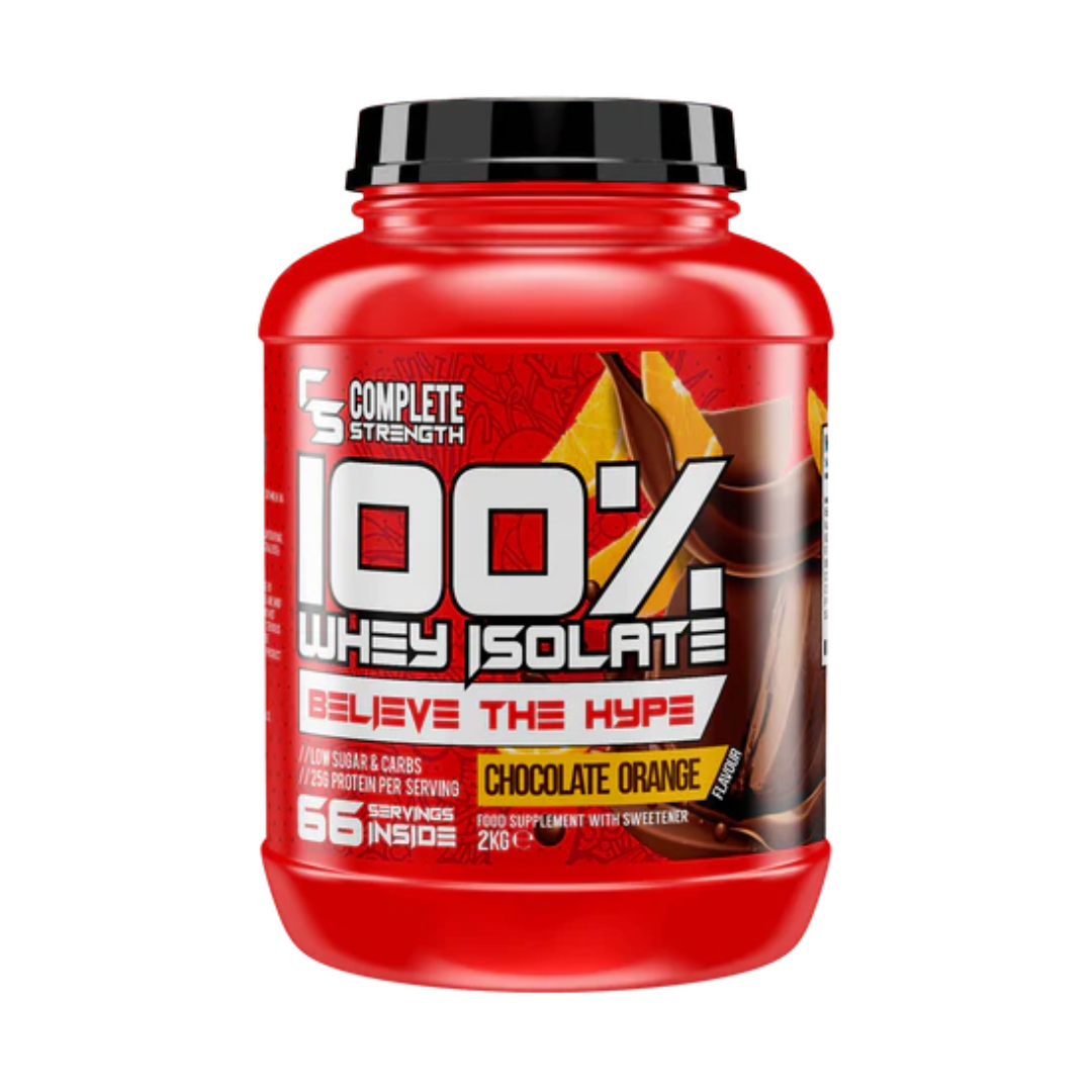 Complete Strength Whey Isolate 2kg Chocolate Orange