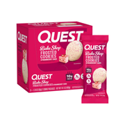 Quest Nutrition Bakeshop Frosted Cookie 8x50g (2 Cookie Packs) Strawberry Cake