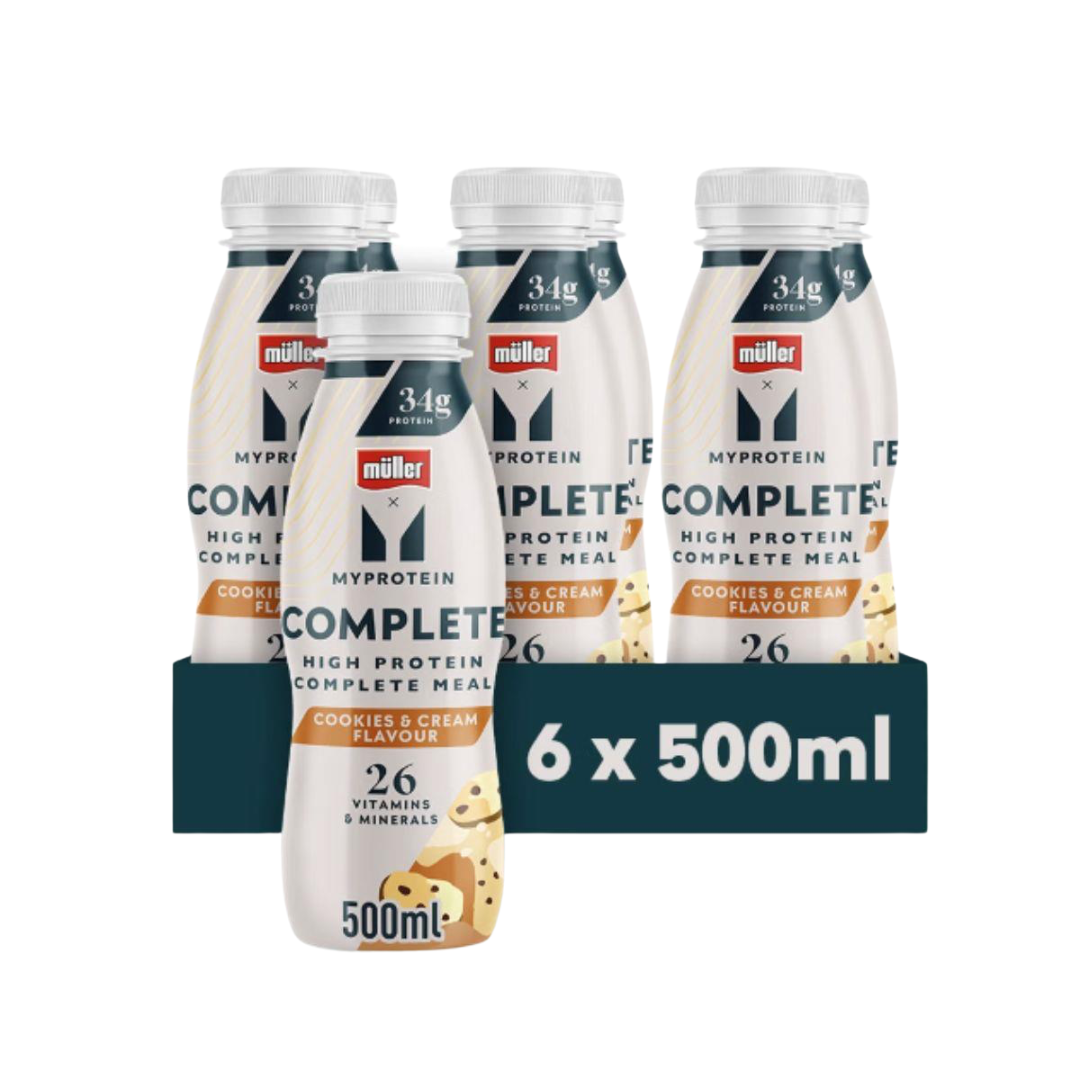 MyProtein x Muller Complete Meal Drink 6x500ml Cookies & Cream