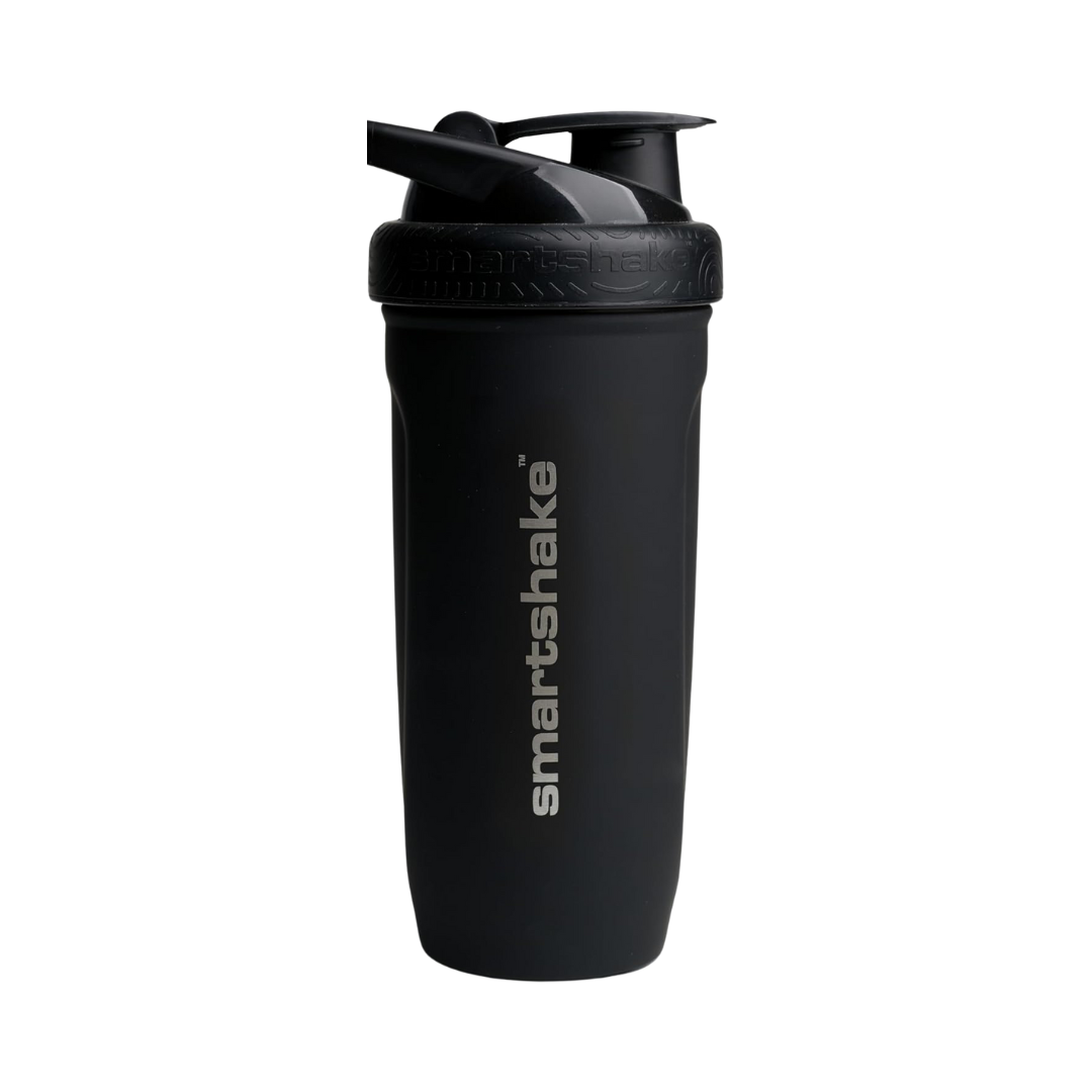 SmartShake Reforce Steel Shaker 900ml Black