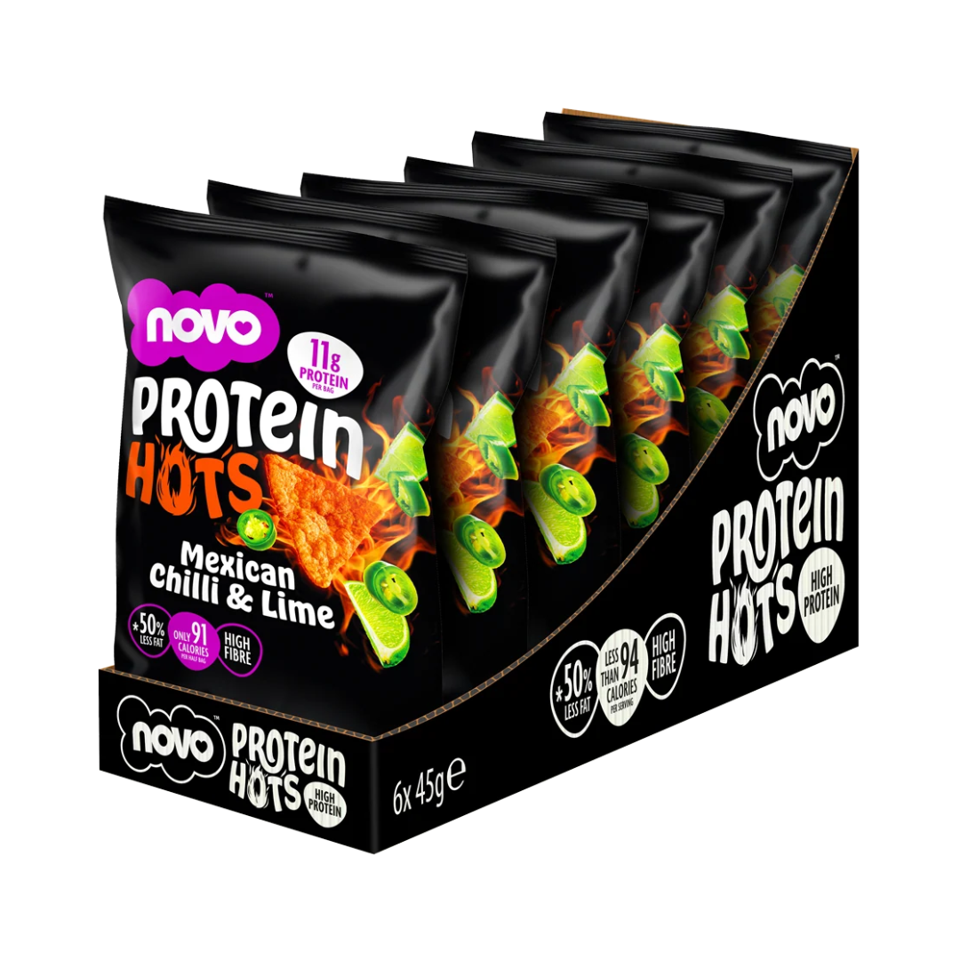 Novo Nutrition Novo Protein Hots 6x45g Mexican Chilli & Lime
