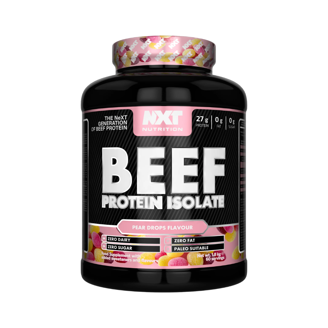 NXT Nutrition Beef Protein Isolate 1.8kg Pear Drops