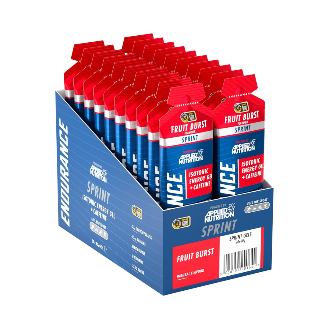 Applied Nutrition Endurance Velocity Sprint Gel 20x60g Fruit Burst