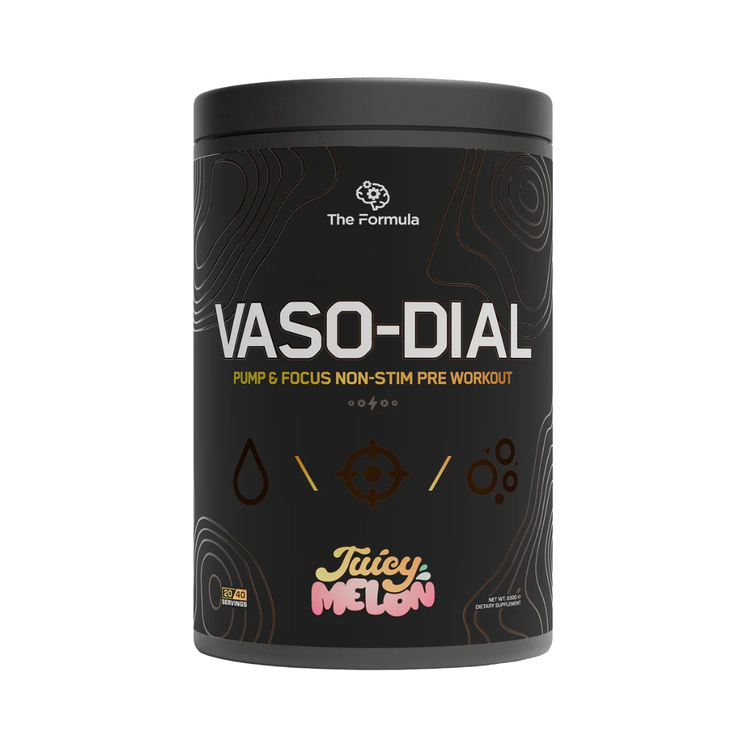 The Formula VASODIAL Non-Stim Pre Workout 630g Juicy Melon