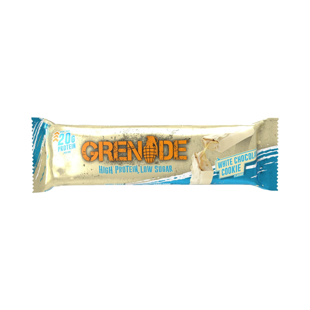 Grenade Protein Bar 60g White Chocolate Cookie