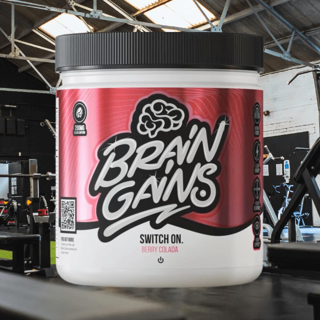 Brain Gains Switch On 225g Berry Colada