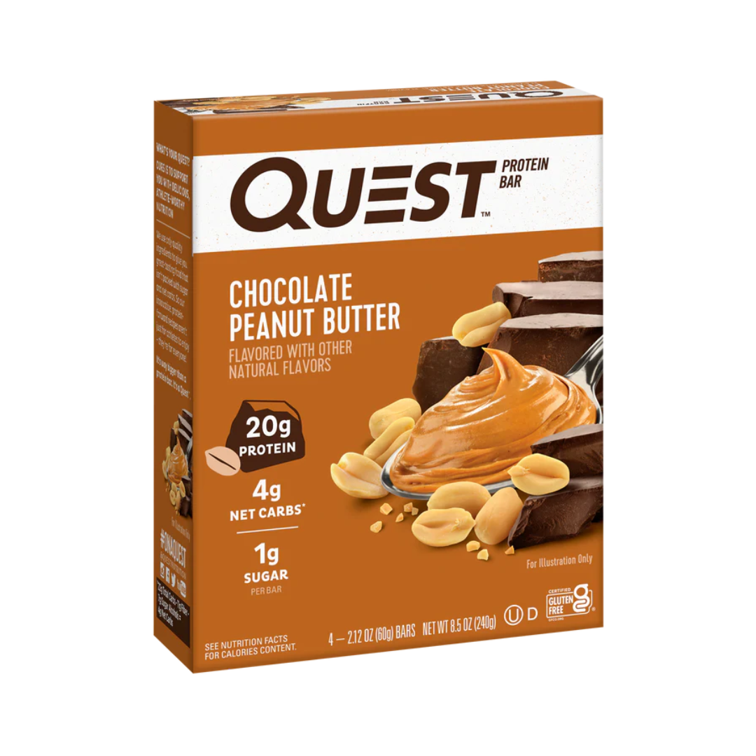 Quest Nutrition Bar 12x60g Chocolate Peanut Butter