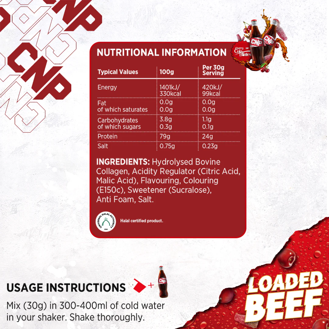 CNP Loaded Beef 1.8kg Cherry Cola
