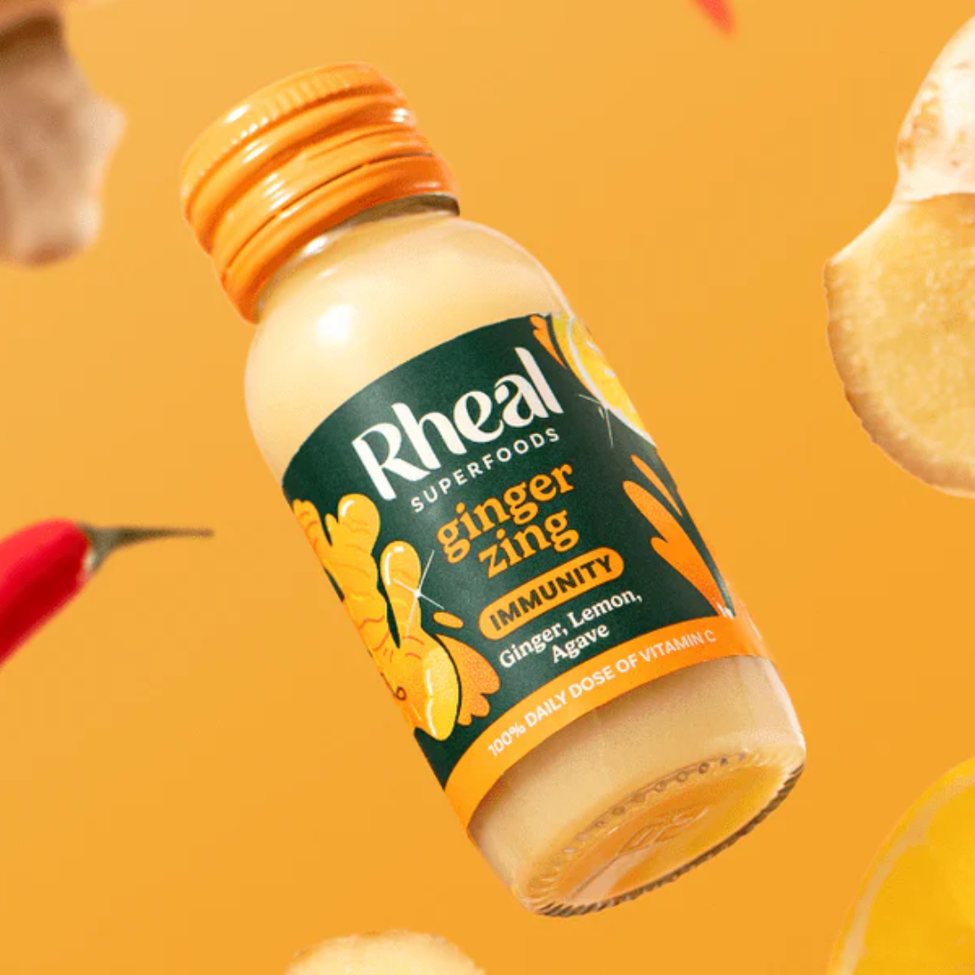 Rheal Superfood Ginger Zing Immunity Shot 14x60ml