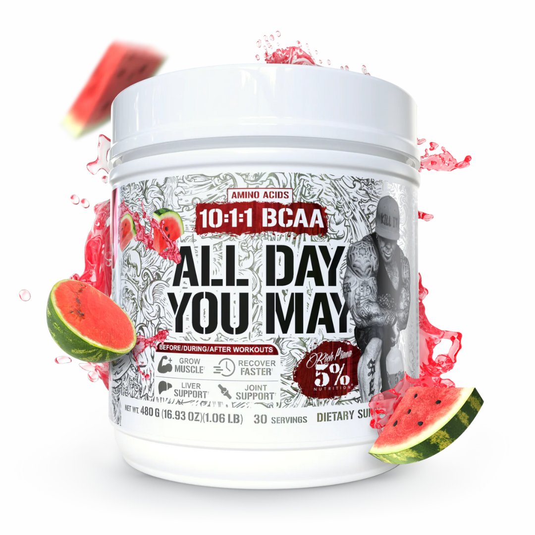 Rich Piana 5% Nutrition All Day You May Legendary Series 465g Watermelon