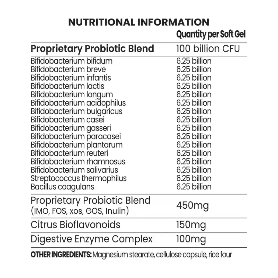 Chaos Crew Probiotic 60 Softgels