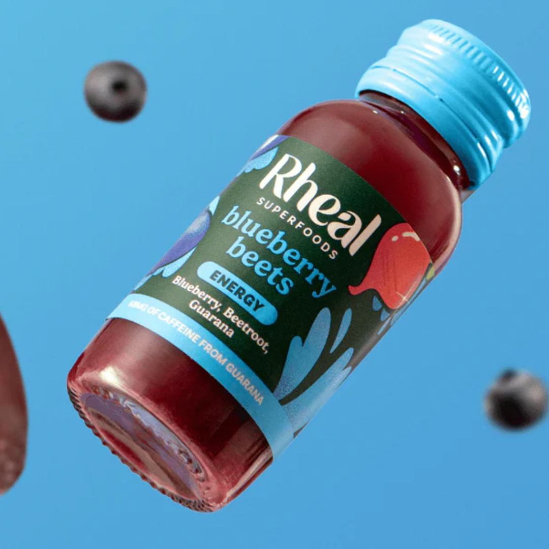 Rheal Superfood Blueberry Beets Energy Shot 14x60ml