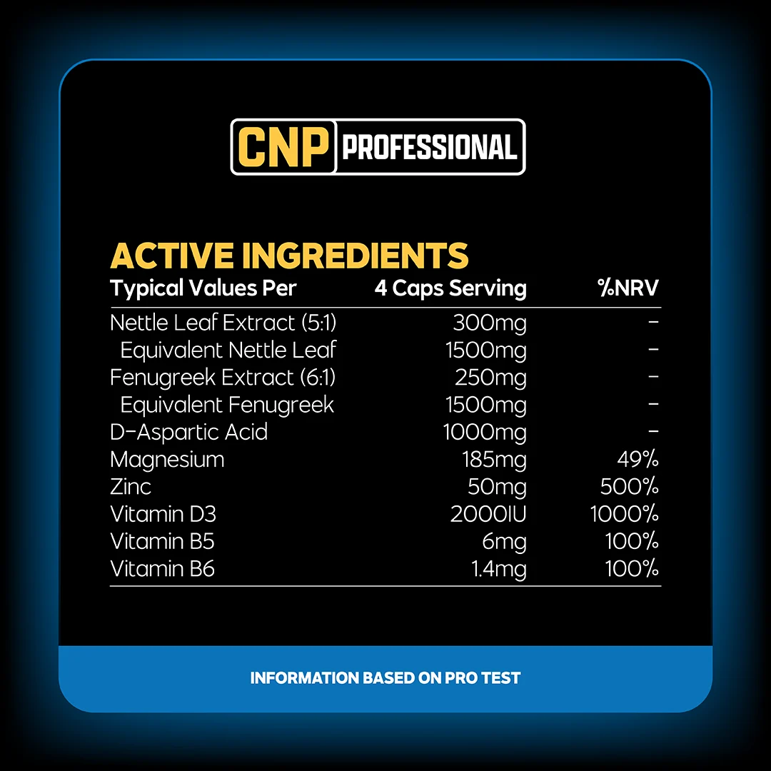 CNP Professional Pro-Test 120 Caps