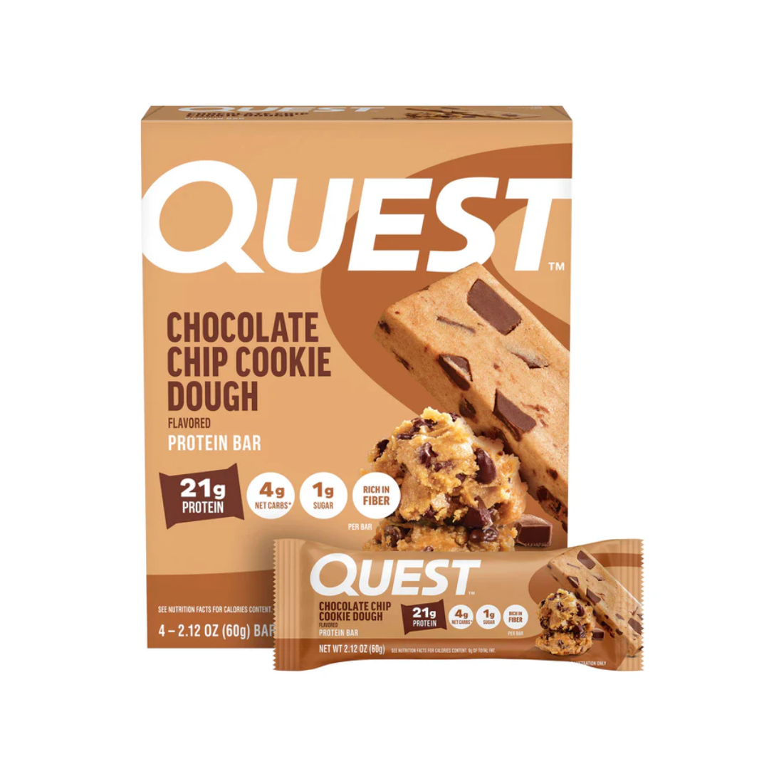 Quest Nutrition Bar 12x60g Chocolate Chip Cookie Dough