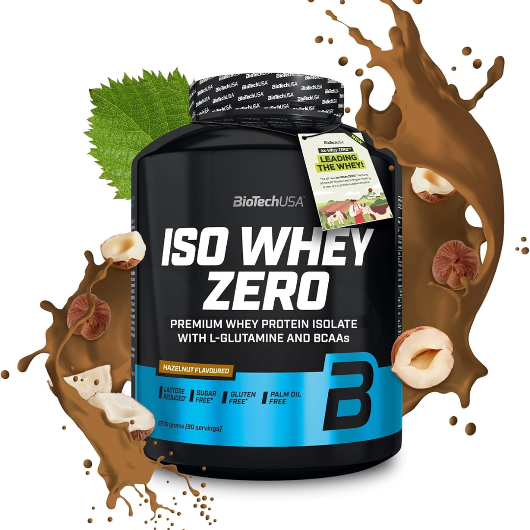 BioTech USA Iso Whey Zero 2.27kg Hazelnut