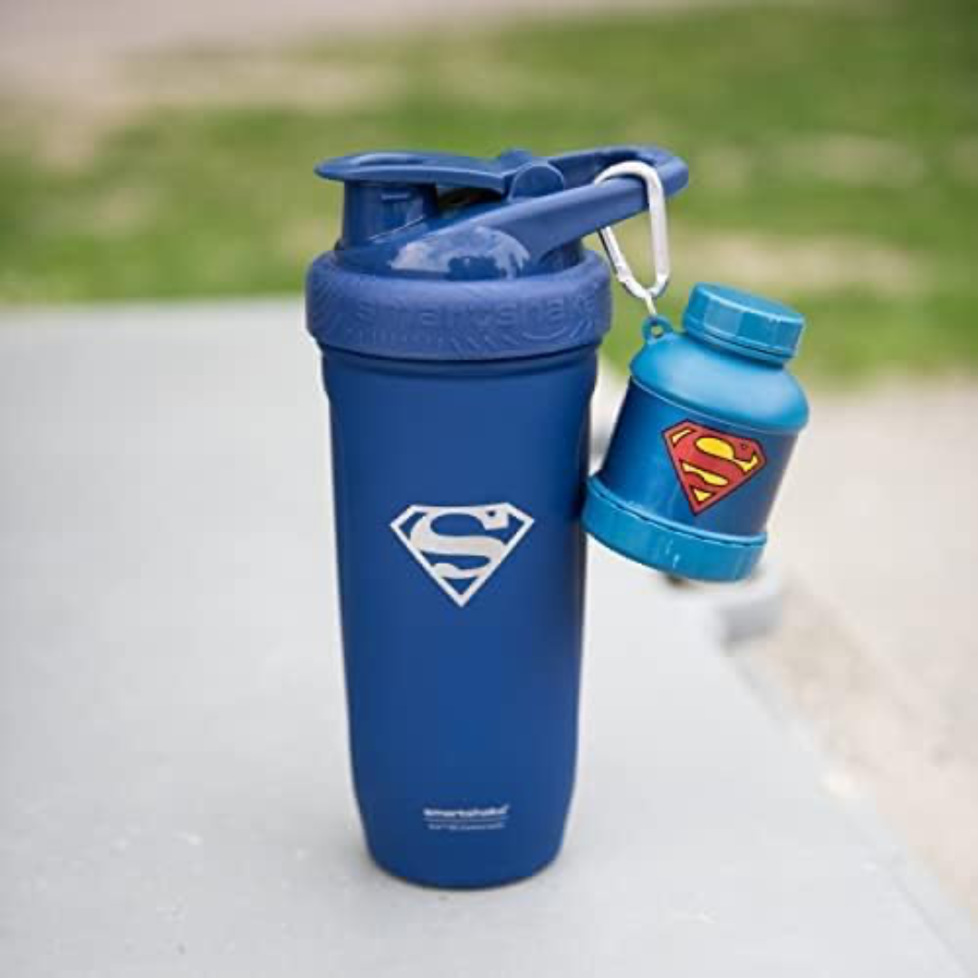 SmartShake Lite DC Comics Whey2Go Funnel 110ml Superman