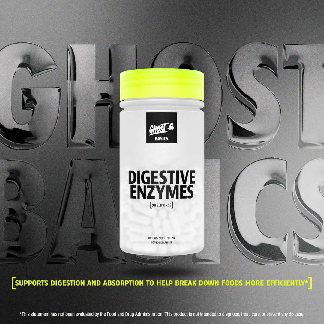 Ghost Basics Digestive Enzymes 90 Caps Unflavoured