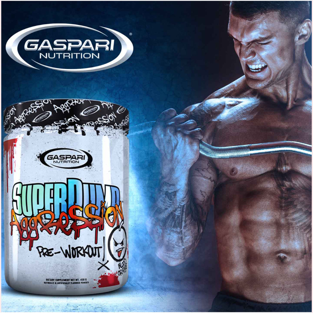 Gaspari Nutrition Superpump Aggression 450g Berry Berry Angry