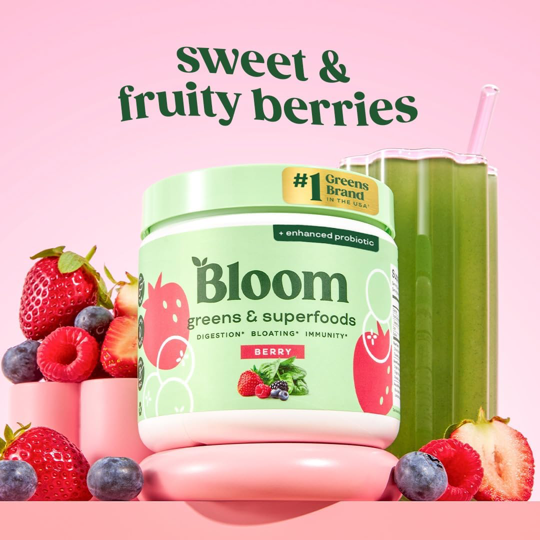 Bloom Greens 180g Berry