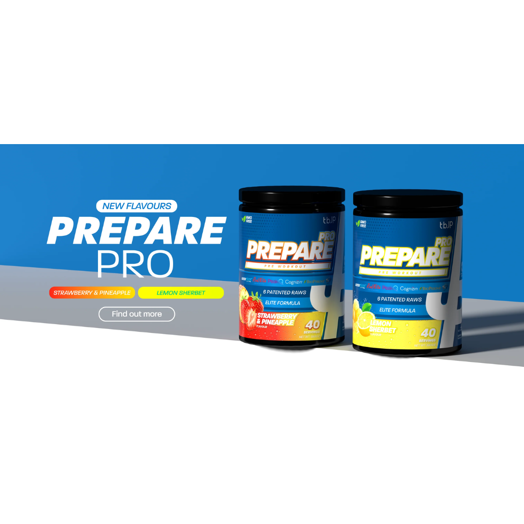 Trained By JP PrePare Pro 380g Strawberry Pineapple