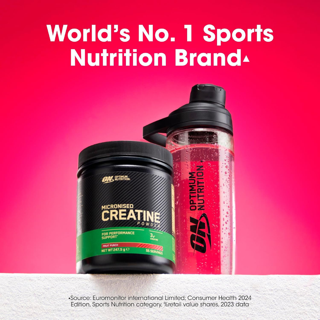 Optimum Nutrition Micronised Creatine 247.5g Fruit Punch