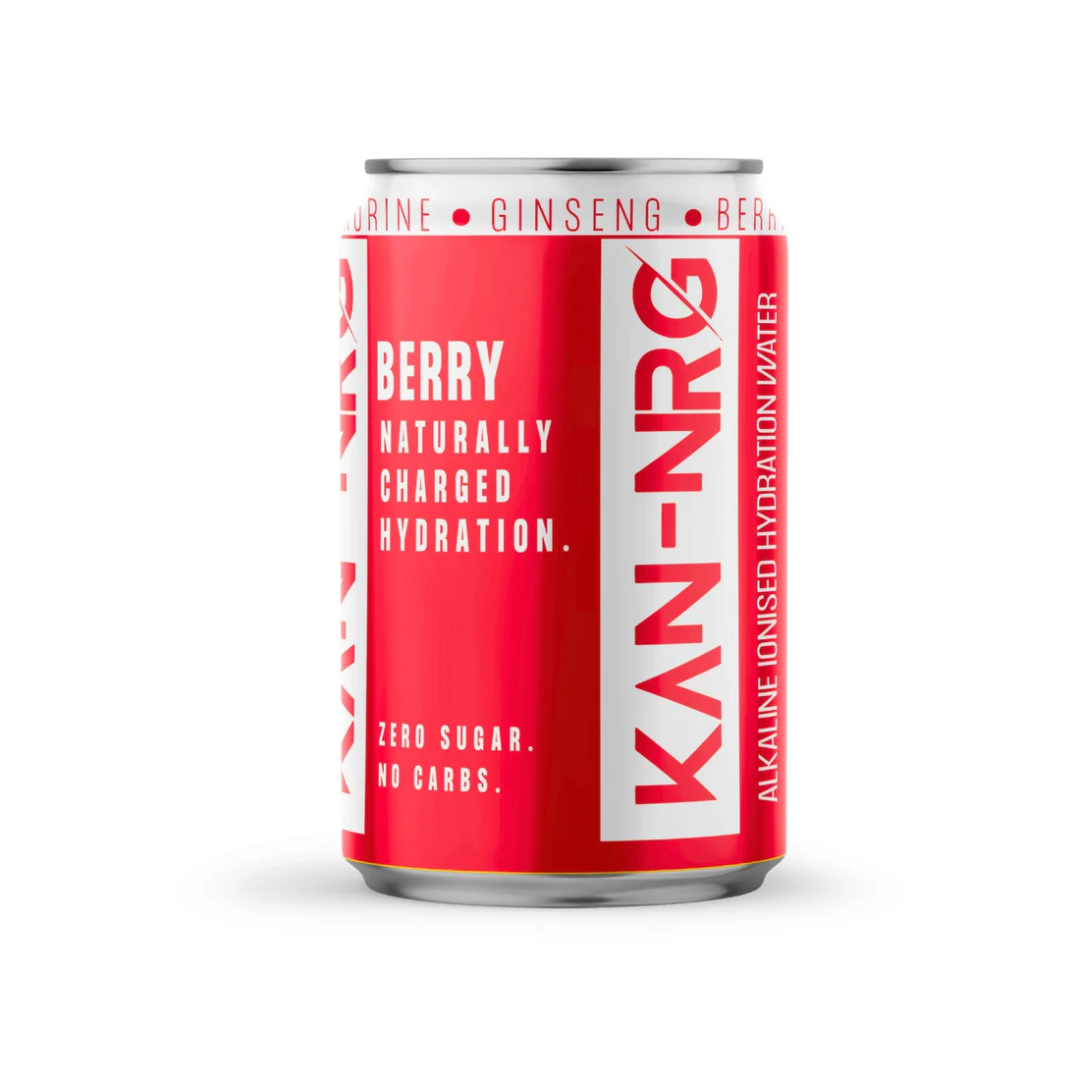 KAN-NRG Alkaline Ionised Hydration Water 12x150ml Berry