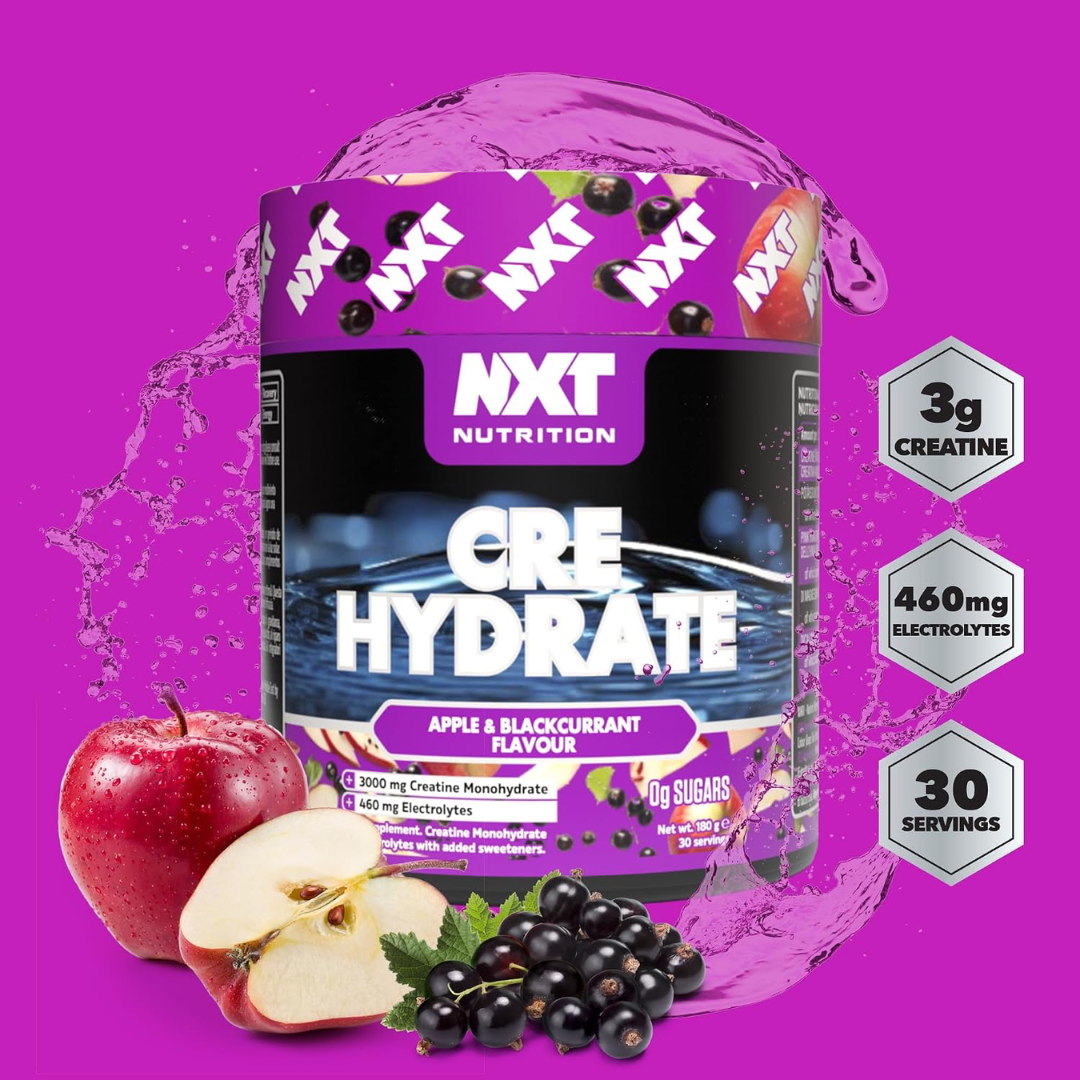 NXT Nutrition CRE Hydrate 360g Apple & Blackcurrant