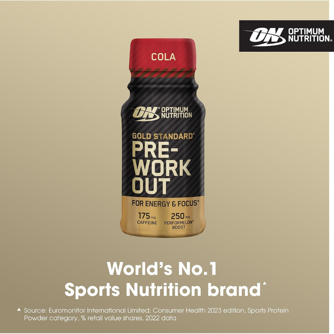 Optimum Nutrition Gold Standard Pre-Workout Shot 60ml Cola