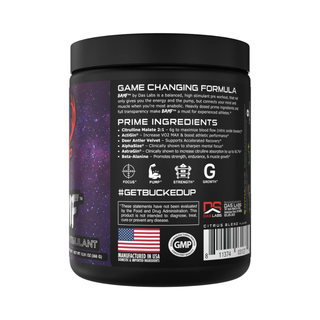 BUCKED UP BAMF 200g Strawberry Kiwi