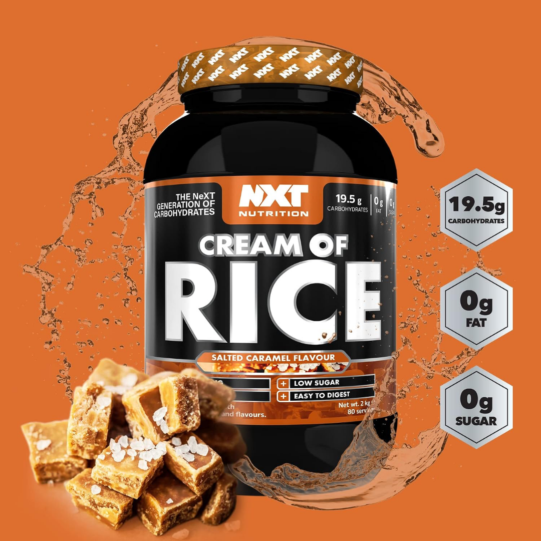 NXT Nutrition Cream of Rice 2kg Salted Caramel