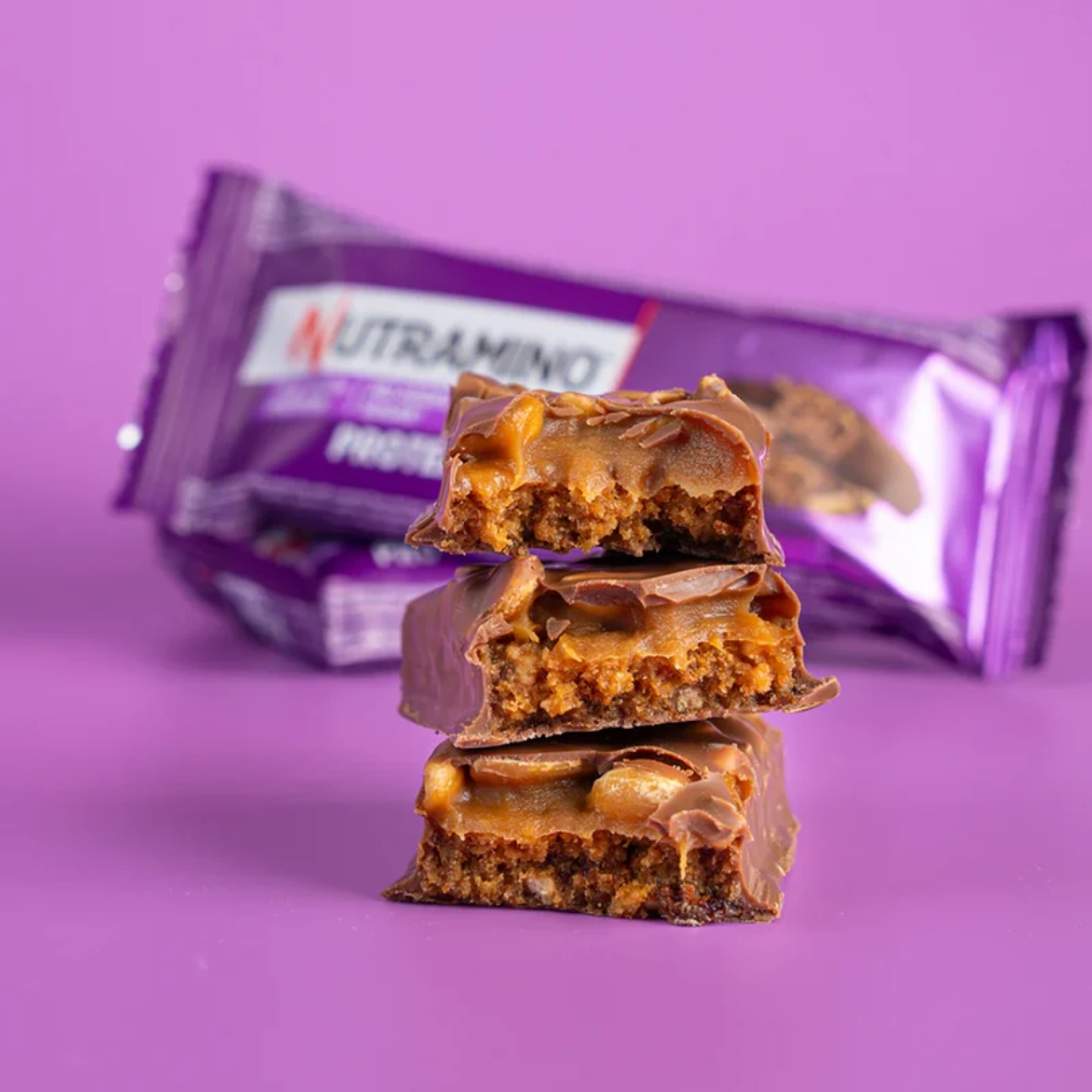 Nutramino Protein Bar 12x55g Chunky Peanut Caramel