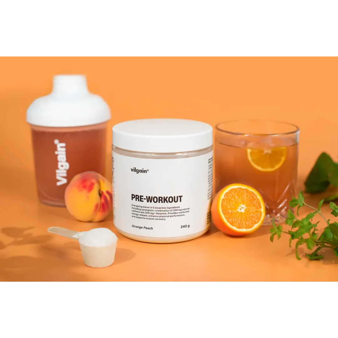 Vilgain Pre-Workout 240g Orange Peach