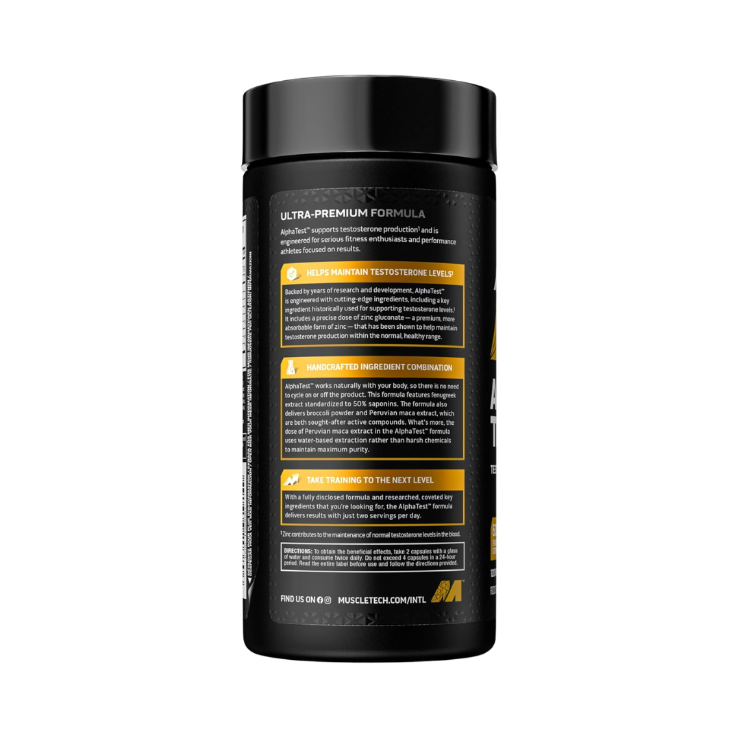 Muscletech Alpha Test 120 Caps