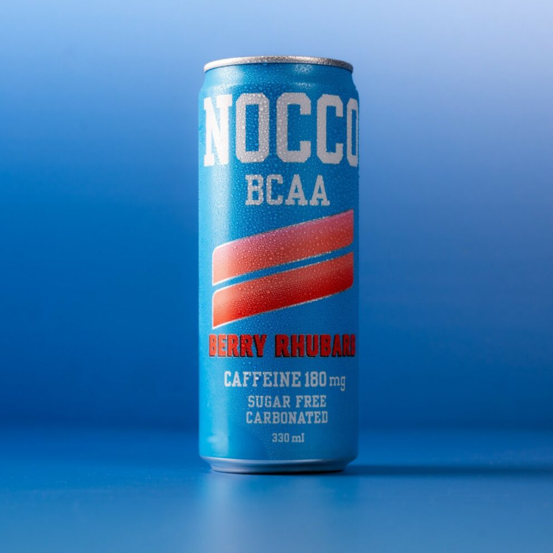 NOCCO BCAA 12x330ml - Berry Rhubarb