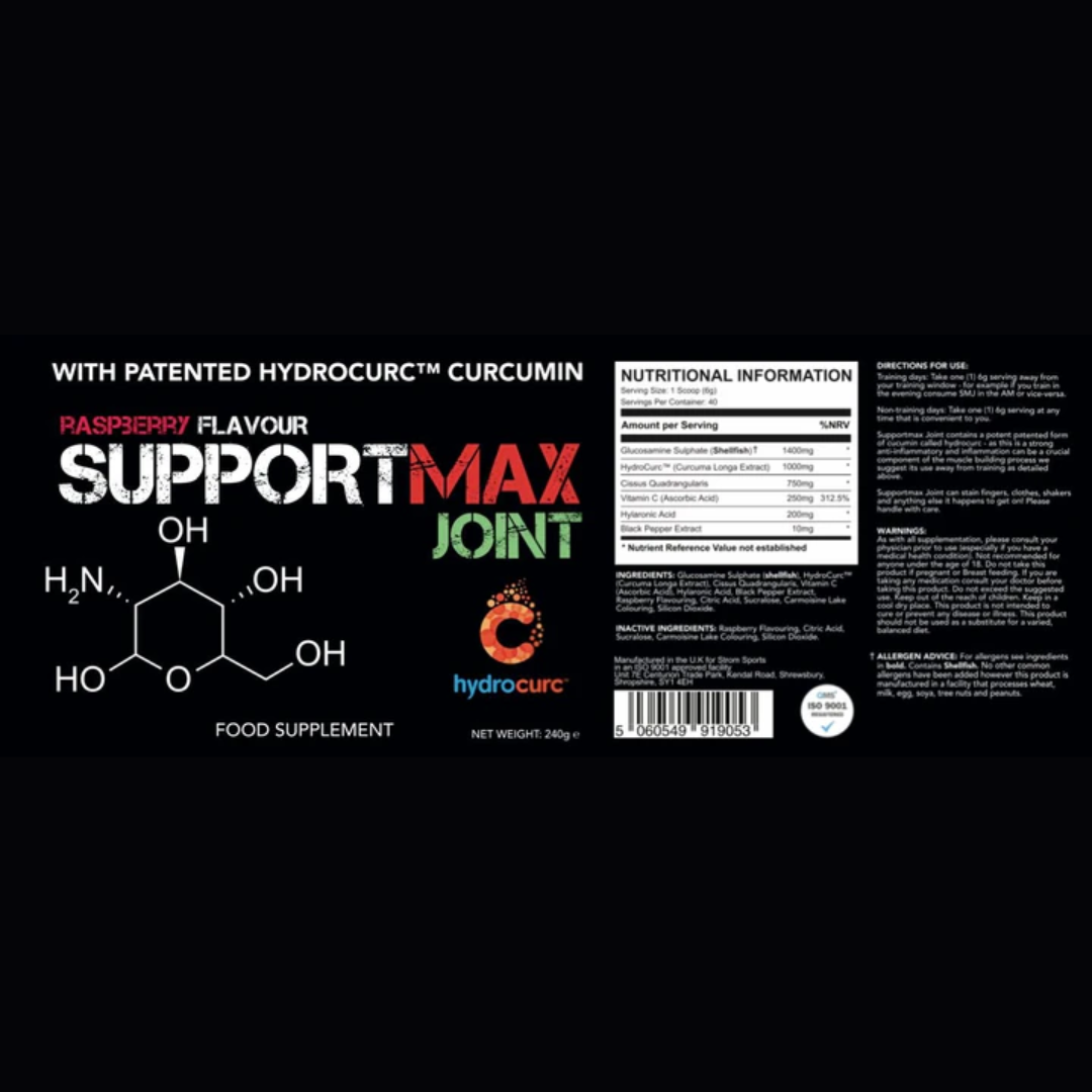 Strom Sports SupportMAX Joint 240g Raspberry