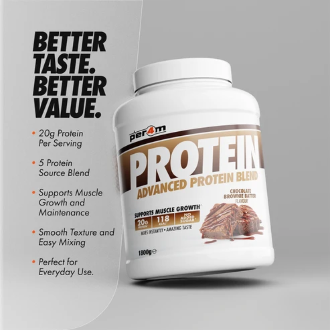 Per4m Advanced Protein Blend 800g Sticky Toffee Pudding