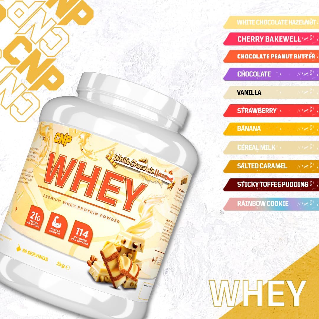 CNP Whey 2kg White Chocolate Hazelnut