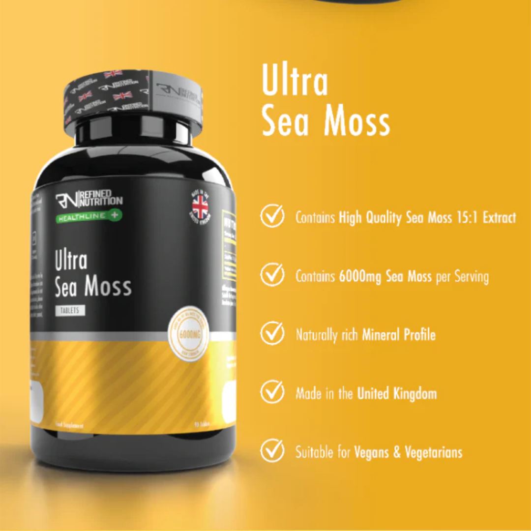 Refined Nutrition Ultra Sea Moss 90 Tabs