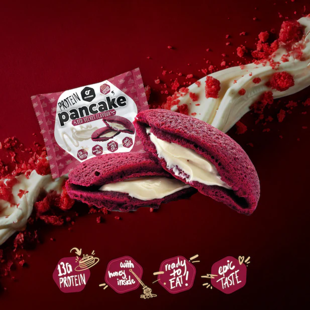 Go Fitness Protein Pancake 12x55g Red Velvet