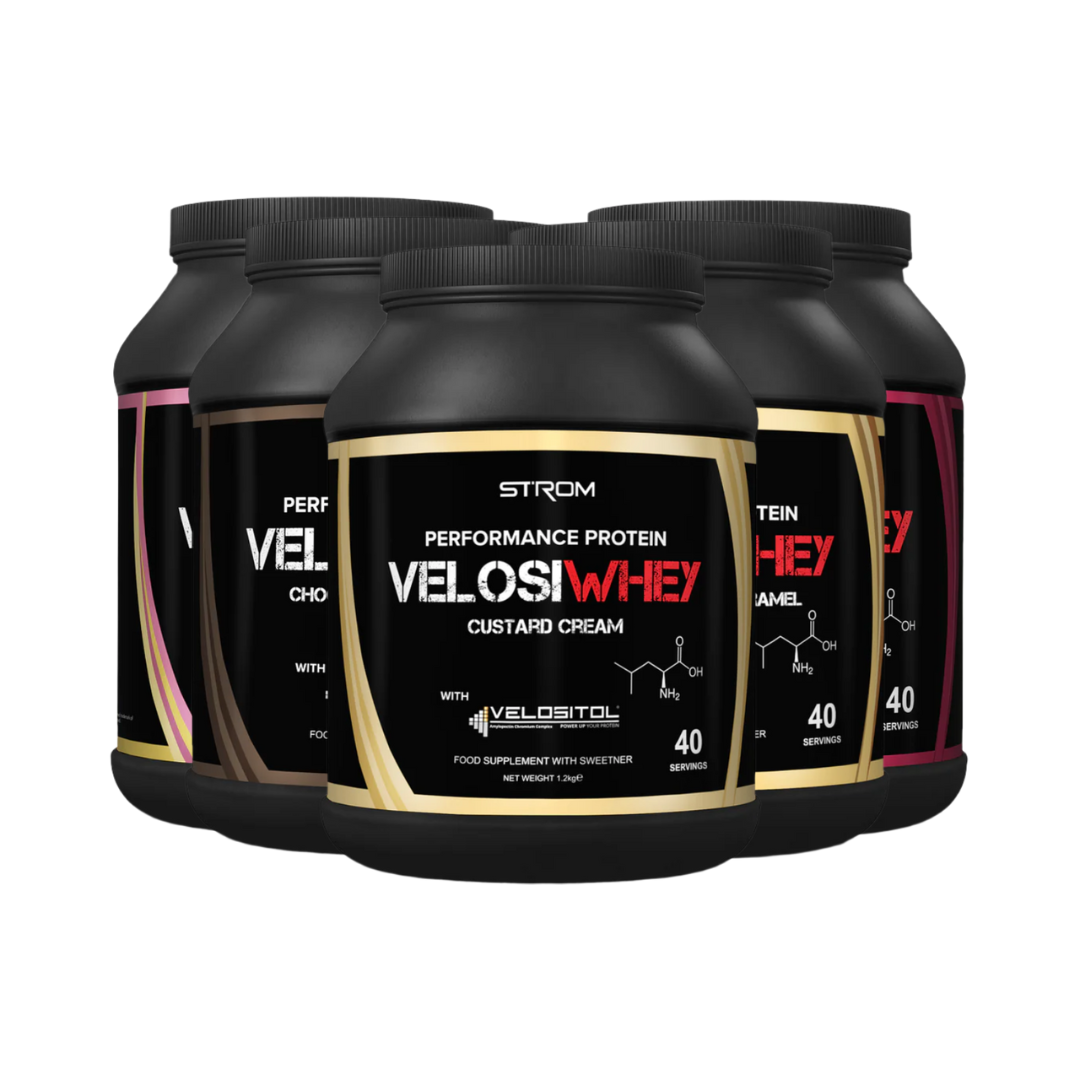 Strom Sports VelosiWhey 1.2kg Chocolate Sponge Cake
